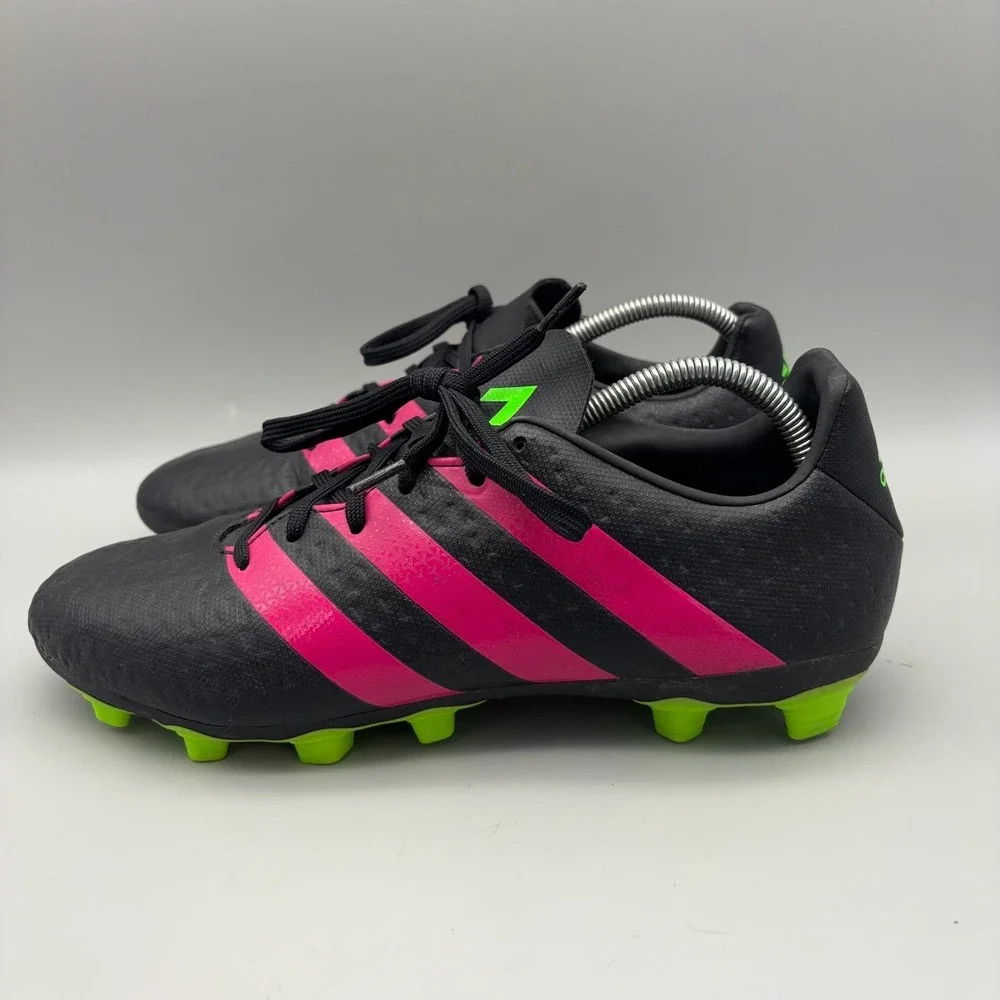 Adidas Ace 16.4 FxG Mens 8.5 Black Soccer Cleats Firm Ground AF4978 Athletic
